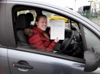 Couldn´t of wished for a better instructor. Sue is so patient, Friendly, fun and very clear when explaining things. I can´t thank Sue enough for teaching me how to learn to drive as now i feel like such a confident and safe driver....